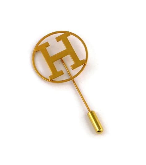 hermes lapel pin